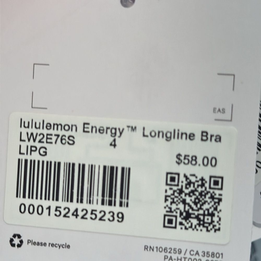 Lululemon Energy Longline Bra Medium Support, B–D Cups
Lip Gloss size 4 NWT pink - Picture 8 of 9